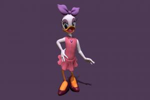Daisy duck, disney, daisy, character, cartoon
