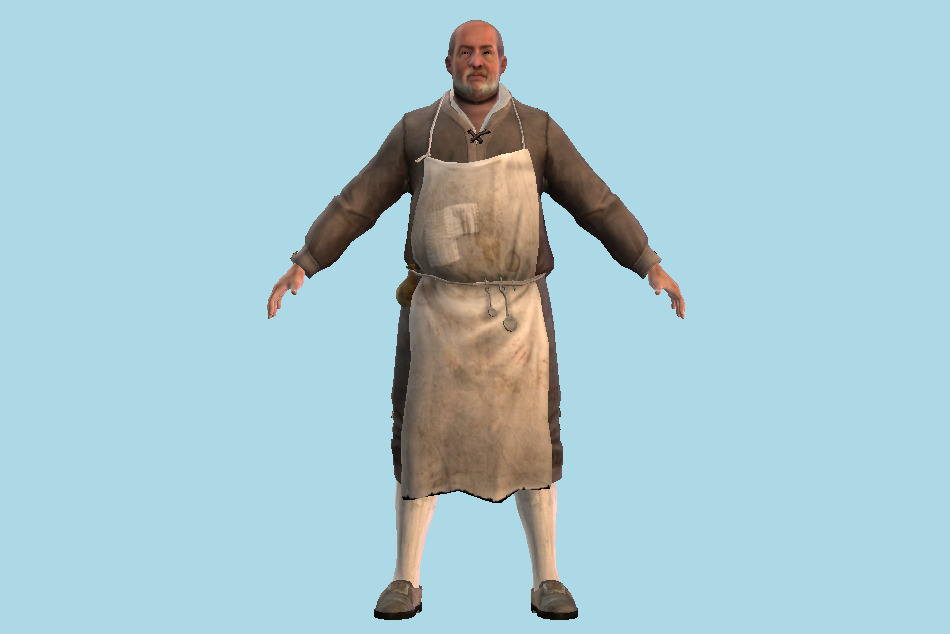 The Cook 3d model