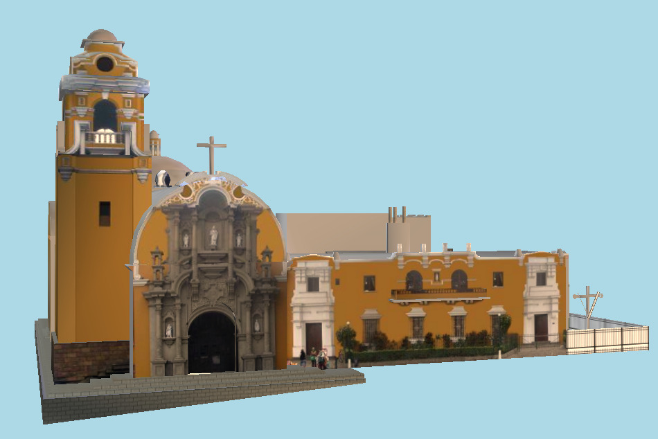 Church 3d model