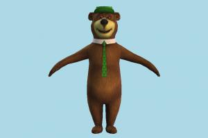 Yogi Bear bear, teddy, animal-character, character, animal, animals, cartoon