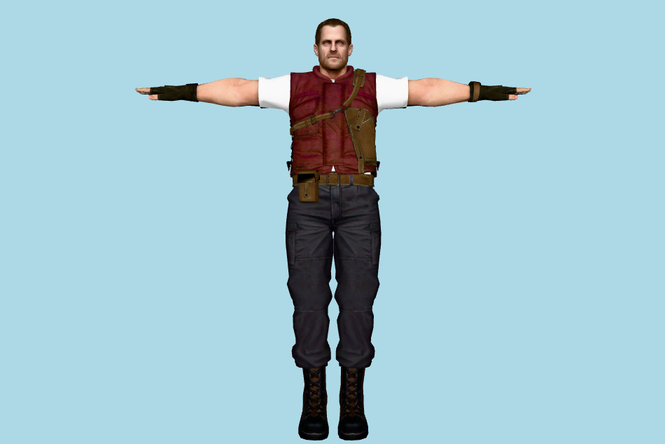 BarryBarry Hawking 3d model