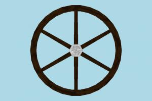 Wooden Wheel wheel, wheels, handlebars, leash