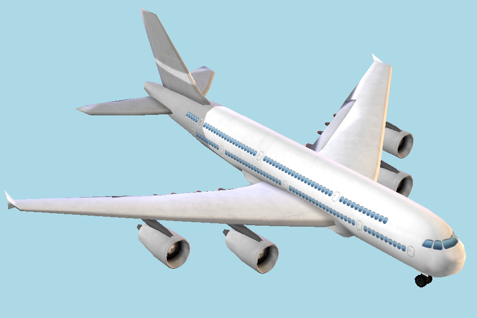 Skylines Airplane 3d model