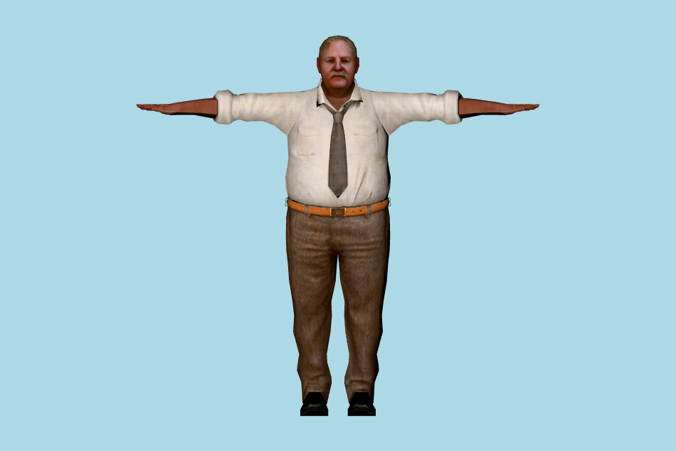Urban Man 3d model