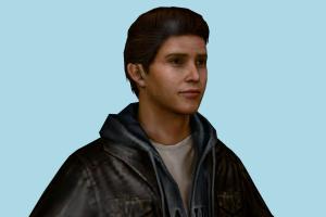 John Silent-Hill, man, male, boy, people, human, xna, characters, rigged