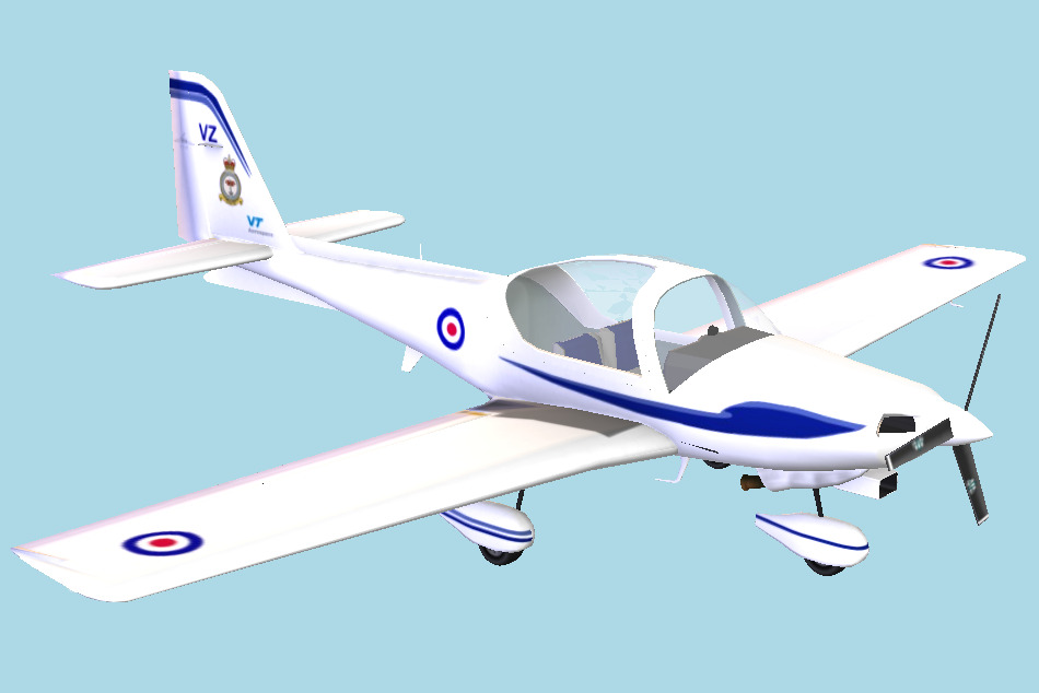 G115 Water Plane 3d model