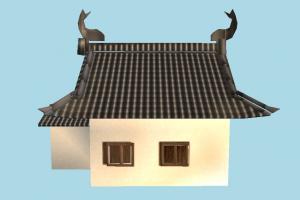 House castle, japanese, house, chinese, home, building, build, residence, domicile, structure