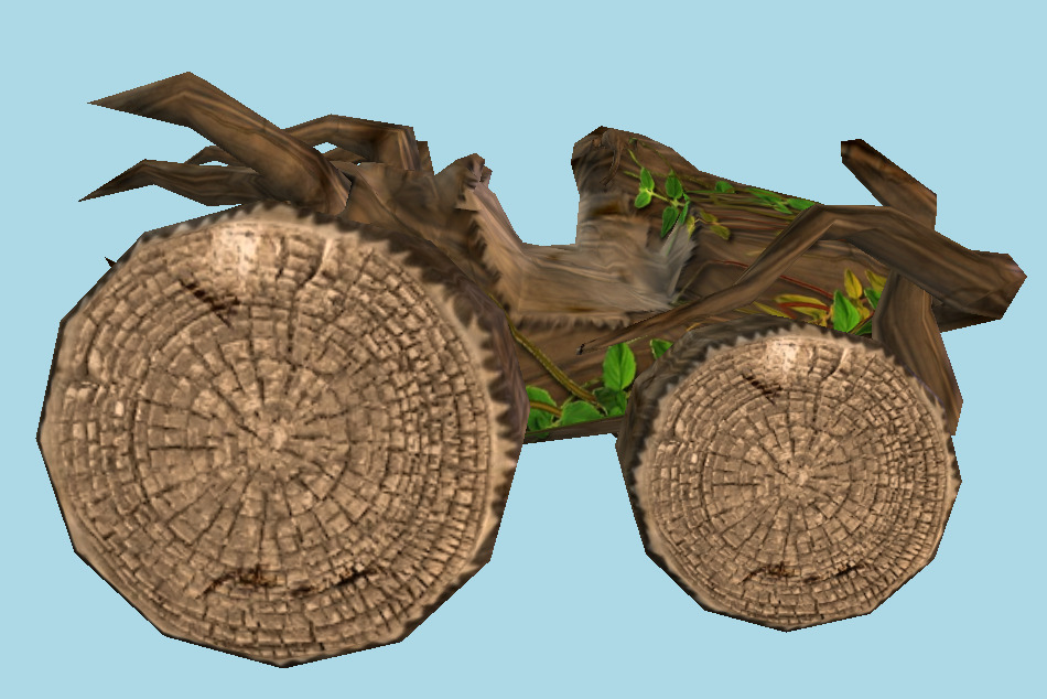 Tree Car 3d model