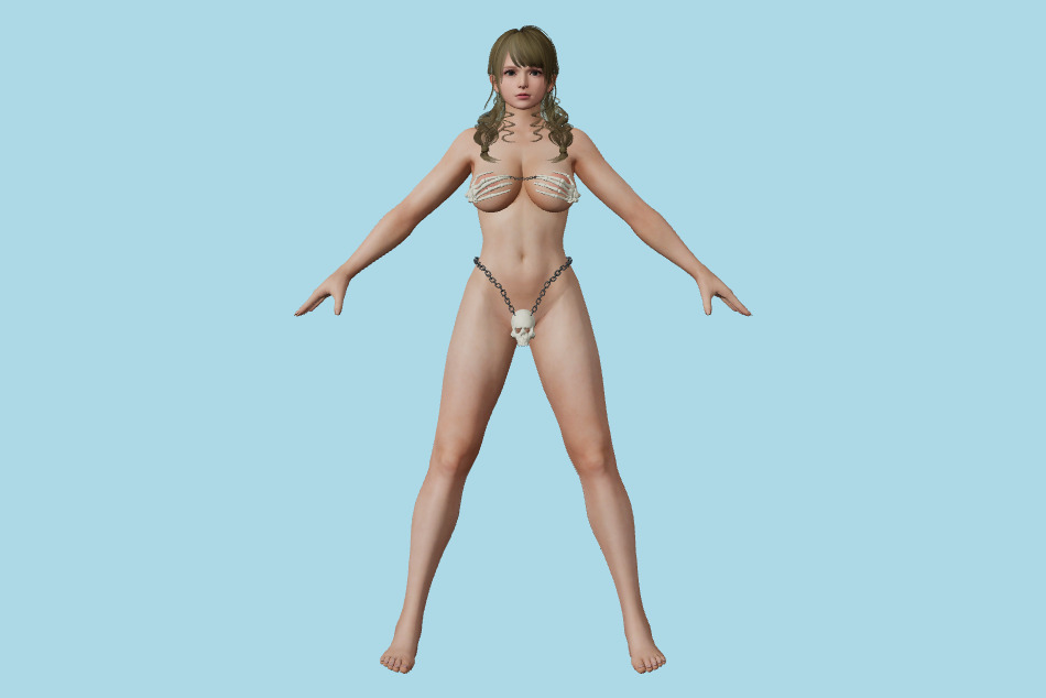 DOA Skullkini Monica 3d model