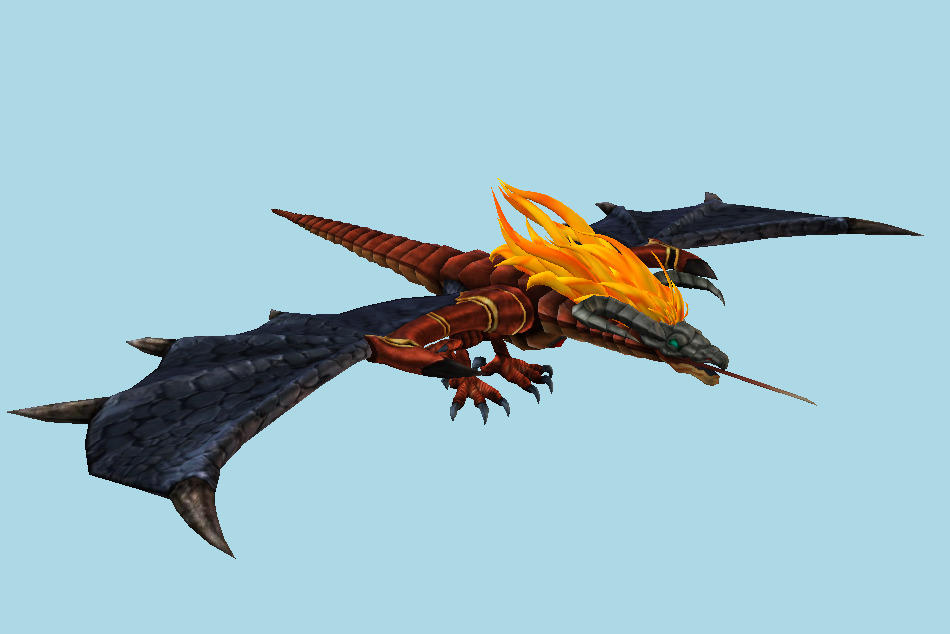 Hyrule Warriors Volga (Dragon Form) 3d model