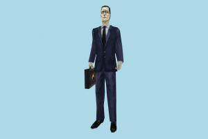 Gman mdl, hlmdl, halflife, characters, animated, business-man