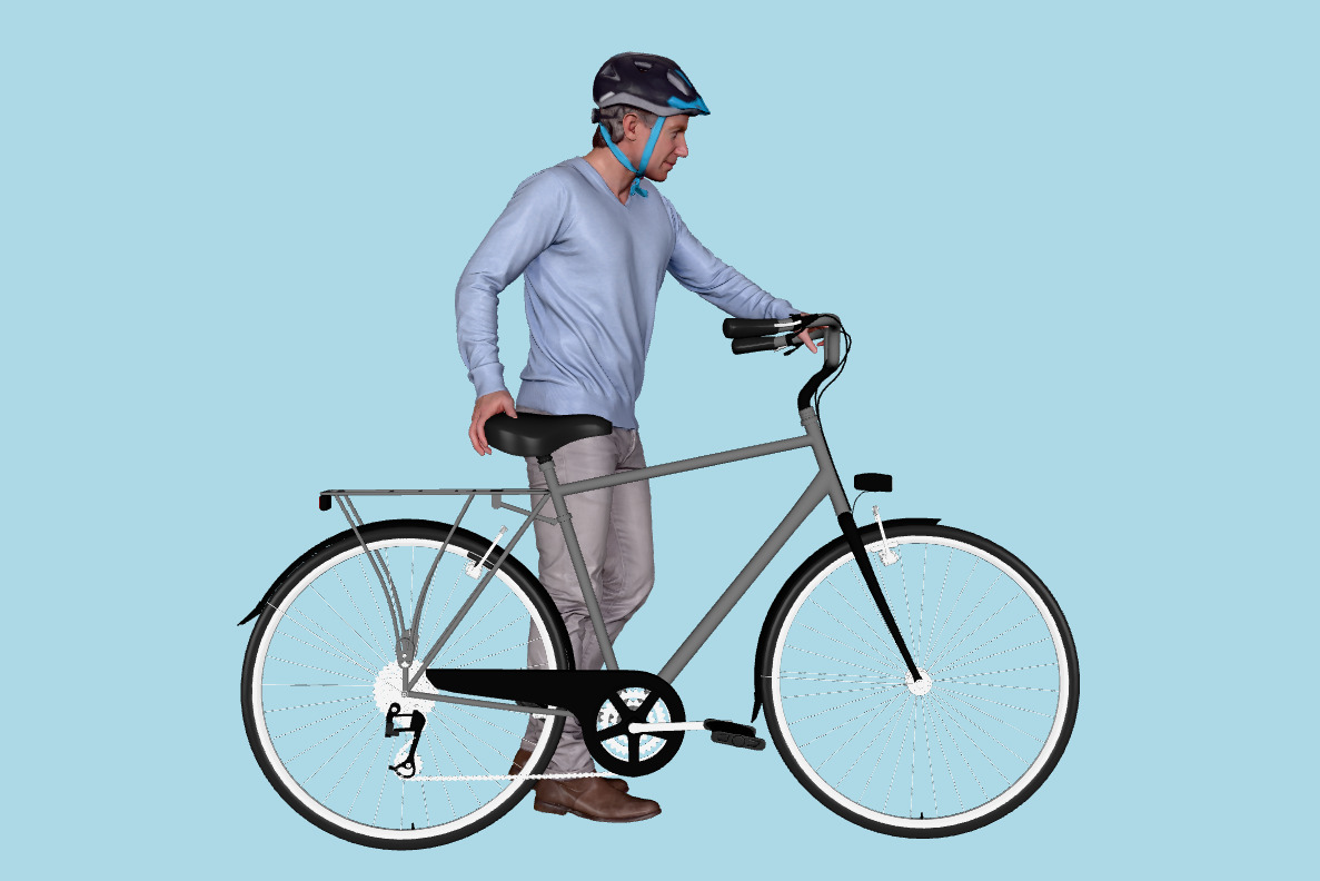 Dennis Posed 012 3d model