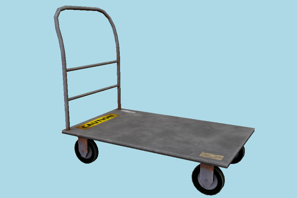 Handling Cart 3d model