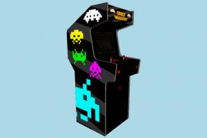 Arcade Invaders arcade-machine, arcade, machine, game, play, station, amusement, entertainment, fun, cabaret, pastime