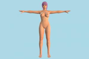 Naked Girl Ayane-Girl