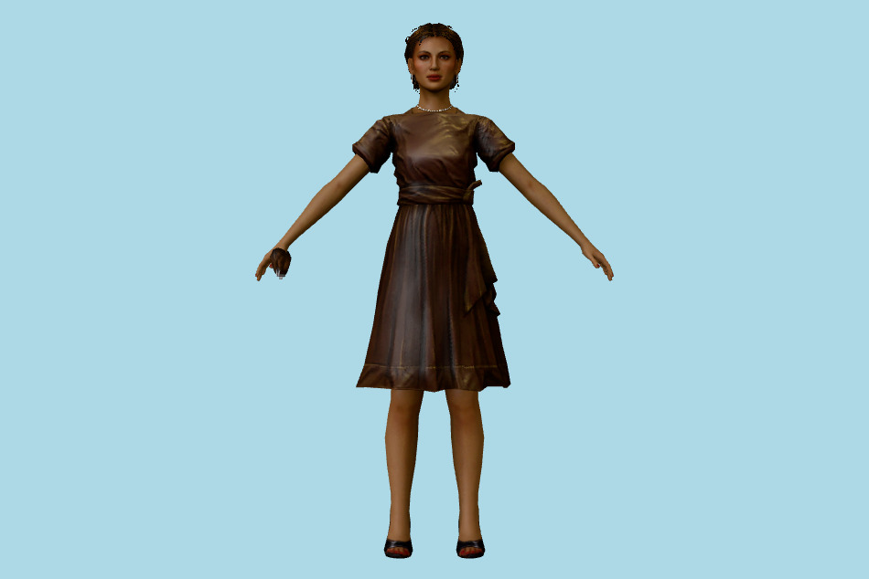 Silent Hill: Shattered Memories - Michelle Valdez 3d model