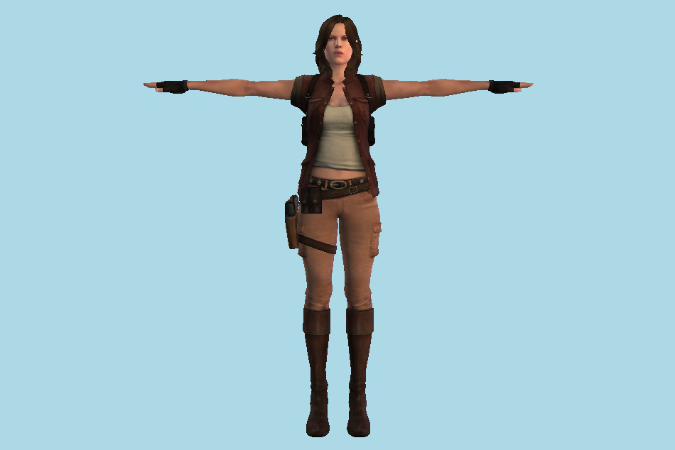 Resident Evil 6 - Helena Harper 3d model