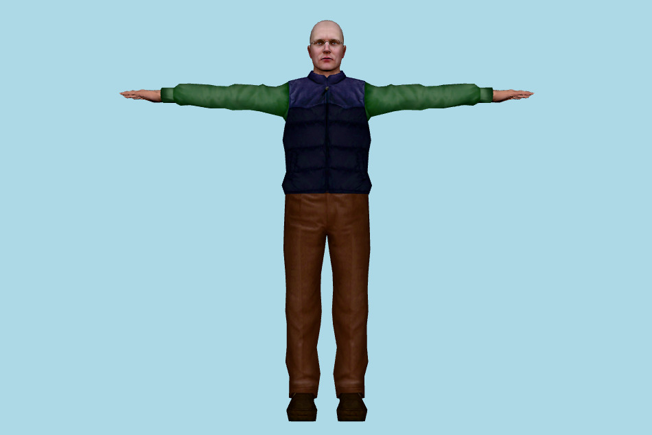 Urban Man 3d model