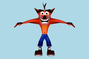 Crash Bandicoot Crash-Bandicoot, crash, bandicoot, toony, character