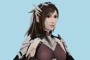 Tifa Final-Fantasy, ffvii, Tifa, final, fantasy, female, girl, woman, people, xna, characters, animated