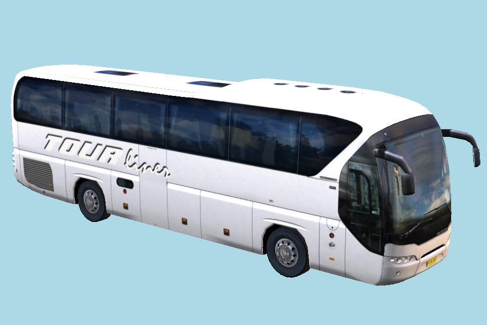 Neoplan Tourliner SHD Short Bus 3d model