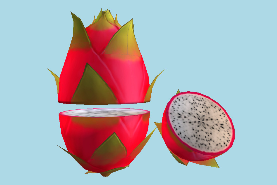 Dragon Fruit 3d model