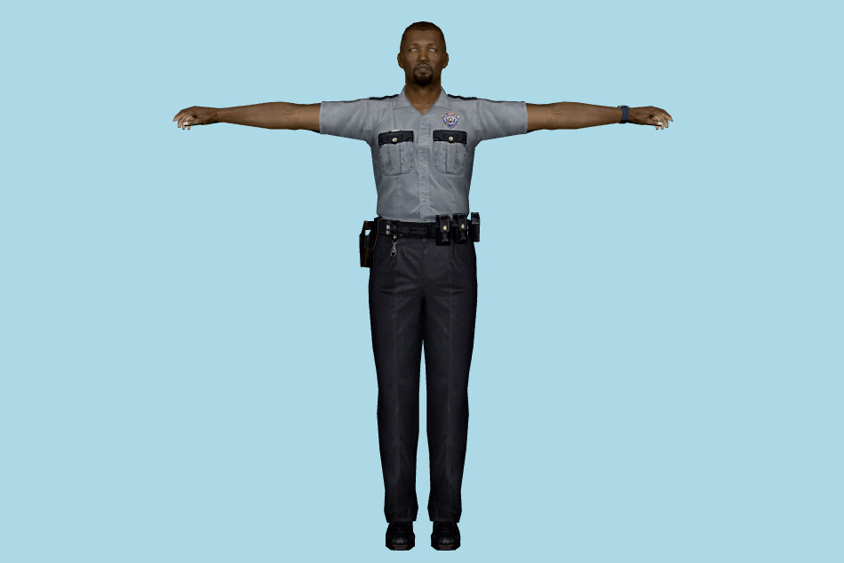 R.P.D Fred 3d model