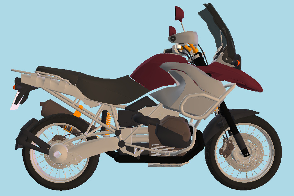 Motorcycle Bike 3d model