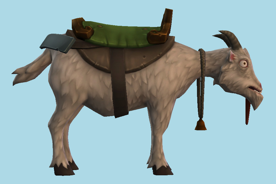 Battlerite Mount Goat Sim 3d model