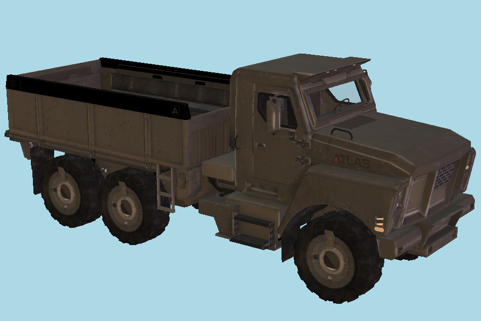COD AW - Atlas Truck 3d model
