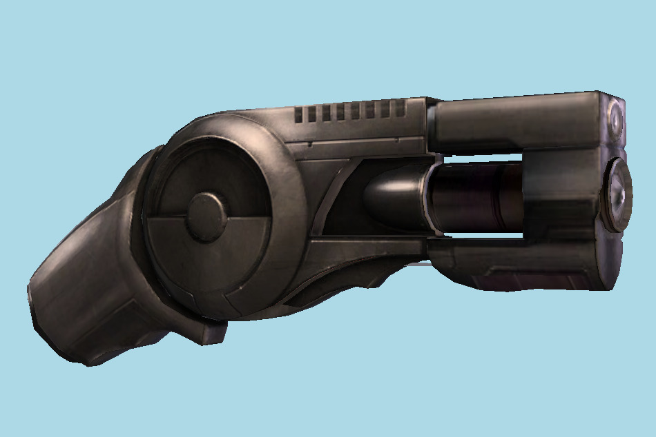 Grapple Gun 3d model