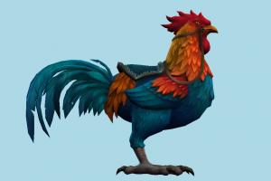 Rooster rooster, chicken, hen, mount, poultry, bird, air-creature, nature, cartoon