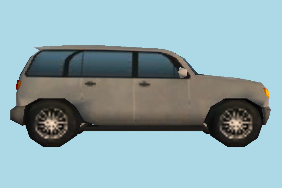 Car Lowpoly 3d model