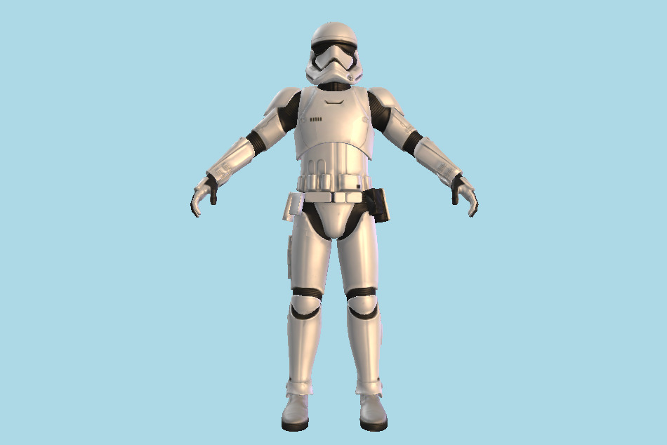 Fortnite - First Order Trooper 3d model