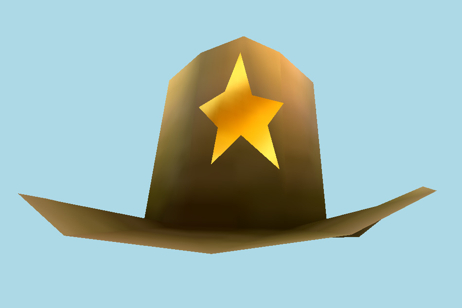 Gentry Hat 3d model