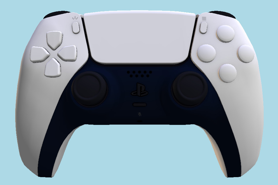 PS5 DualSense Controller 3d model
