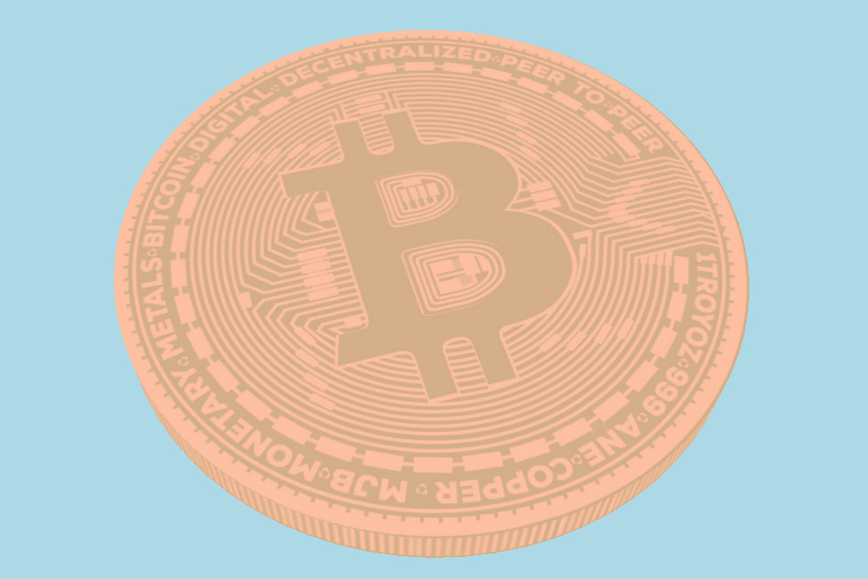 Bitcoin Coin 3d model