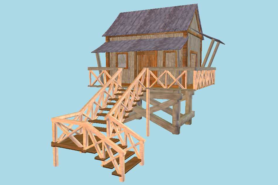 Cottage 3d model