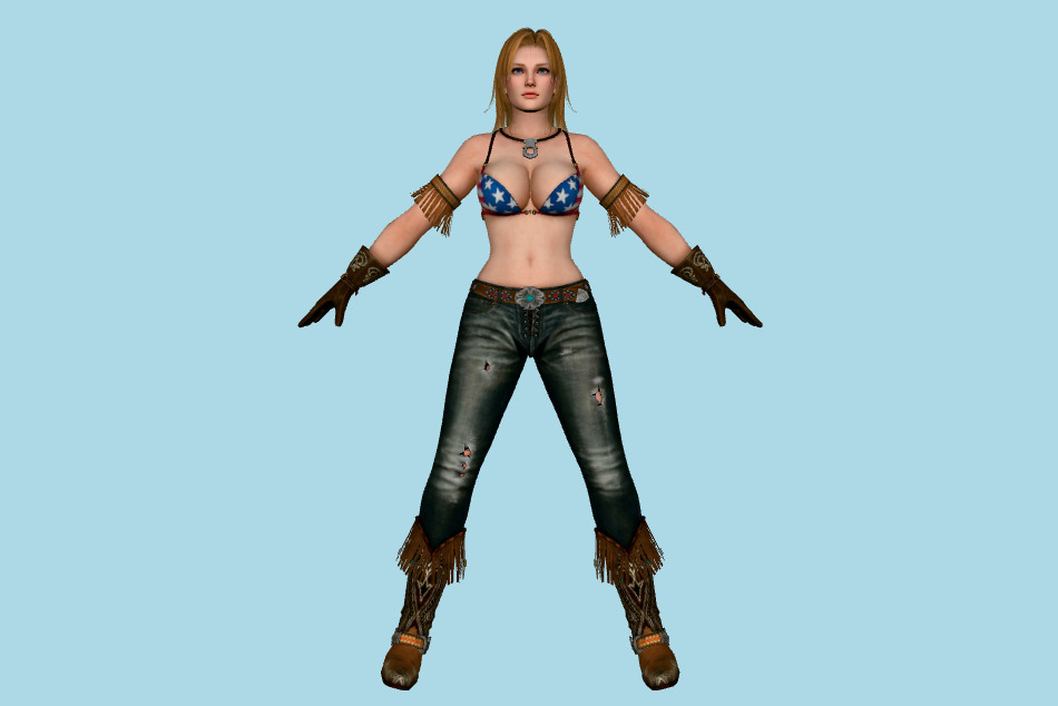 Dead or Alive 5 - Tina Armstrong 3d model