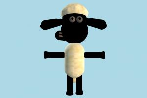 Shaun shaun, sheep, animal, animals, cartoon