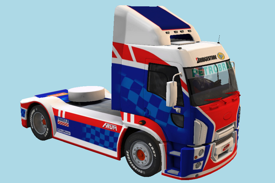 Formula Racing Truck PaceCar 2013 3d model