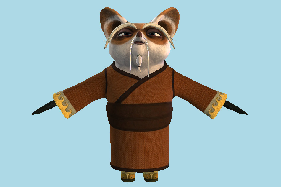 Kung-Fu Panda Master Shifu 3d model