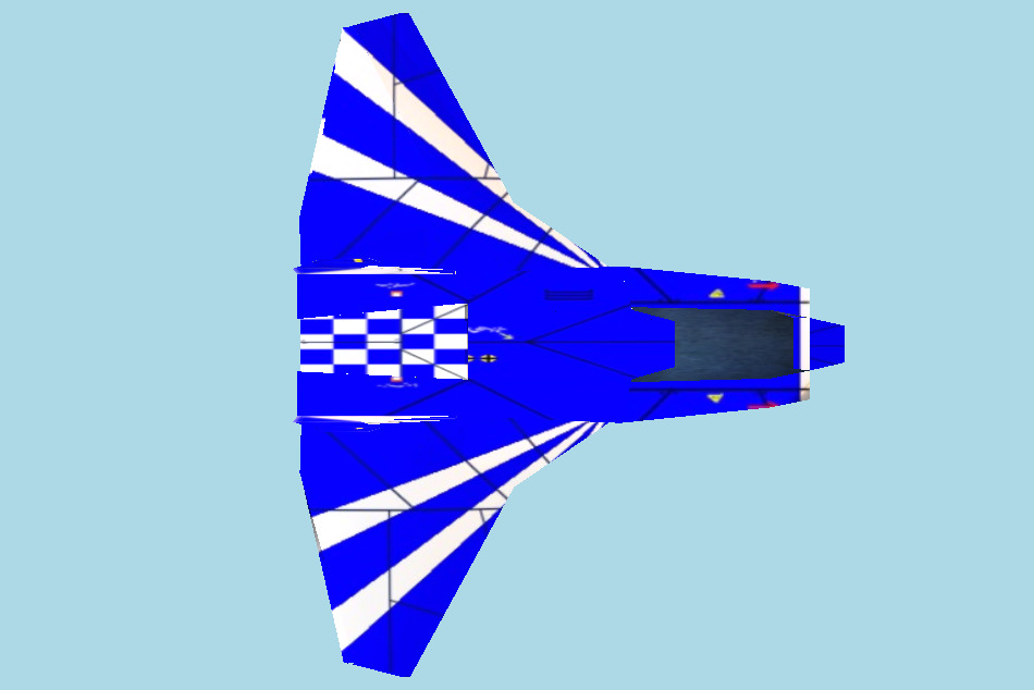 Vixen Spaceship 3d model