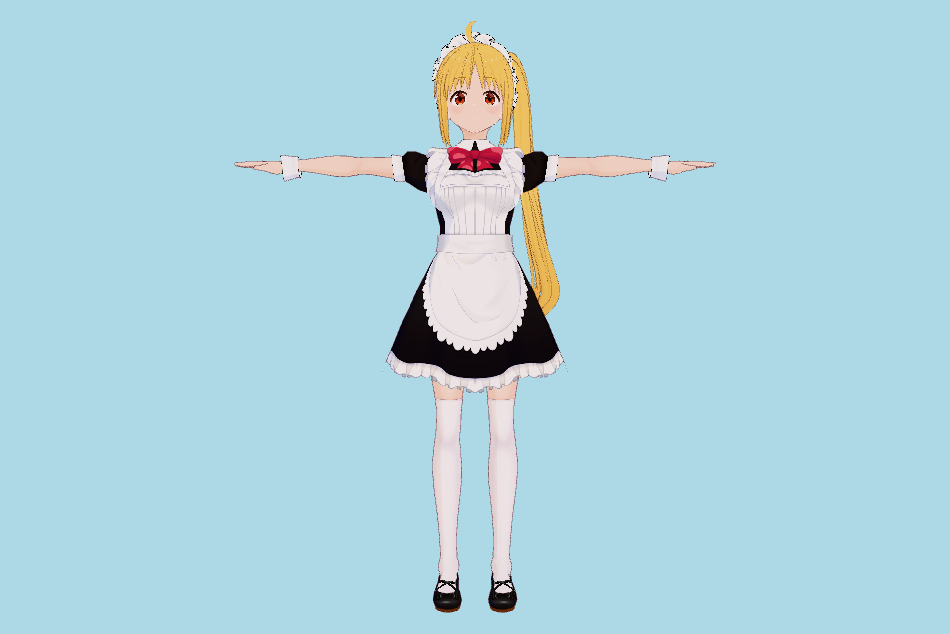 Nijika Ijichi Girl VRM 3d model