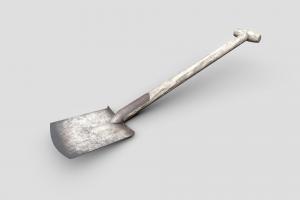 Game-ready Old Shovel garden, work, dig, post-apocalyptic, unreal, earth, rusty, old, shovel, game-ready, ue4, unrealengine4, gardening, unity5, postapo, digging, spade, unity, unity3d, construction, horror, hdrp, unityhdrp
