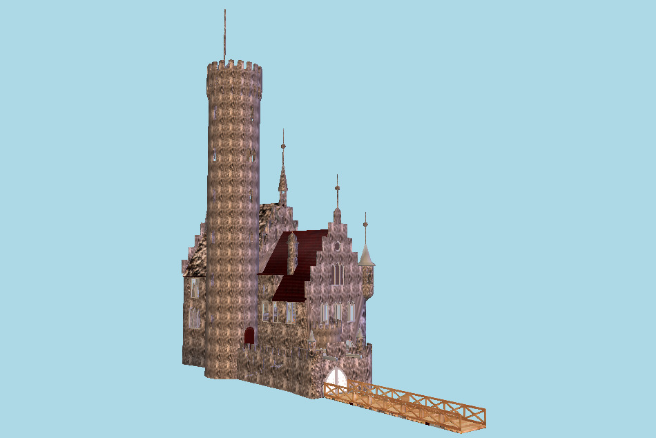 Castle Tower 3d model