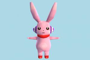Cutemon pokemon, digimon, rabbit, animal, animals, cartoon