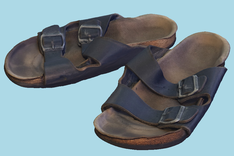 Birkenstock Sandals 3d model