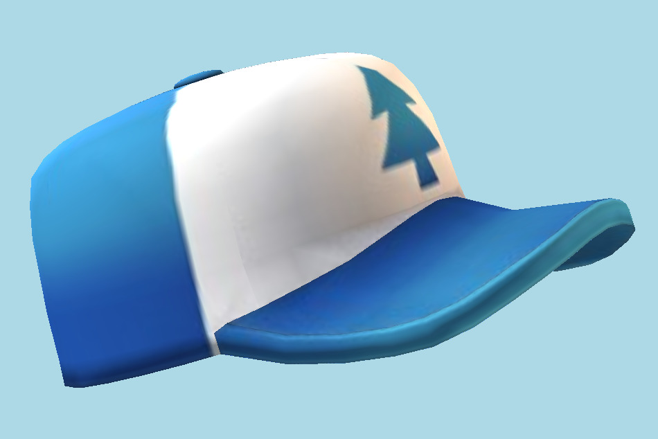 Roblox Dipper`s Hat 3d model