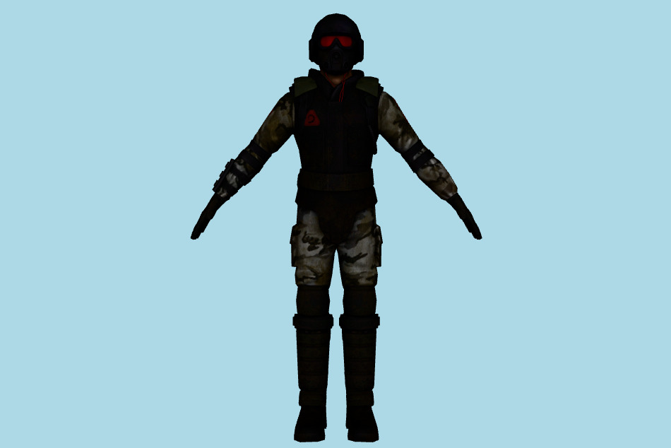 RenegadeX - Nod Soldier 3d model
